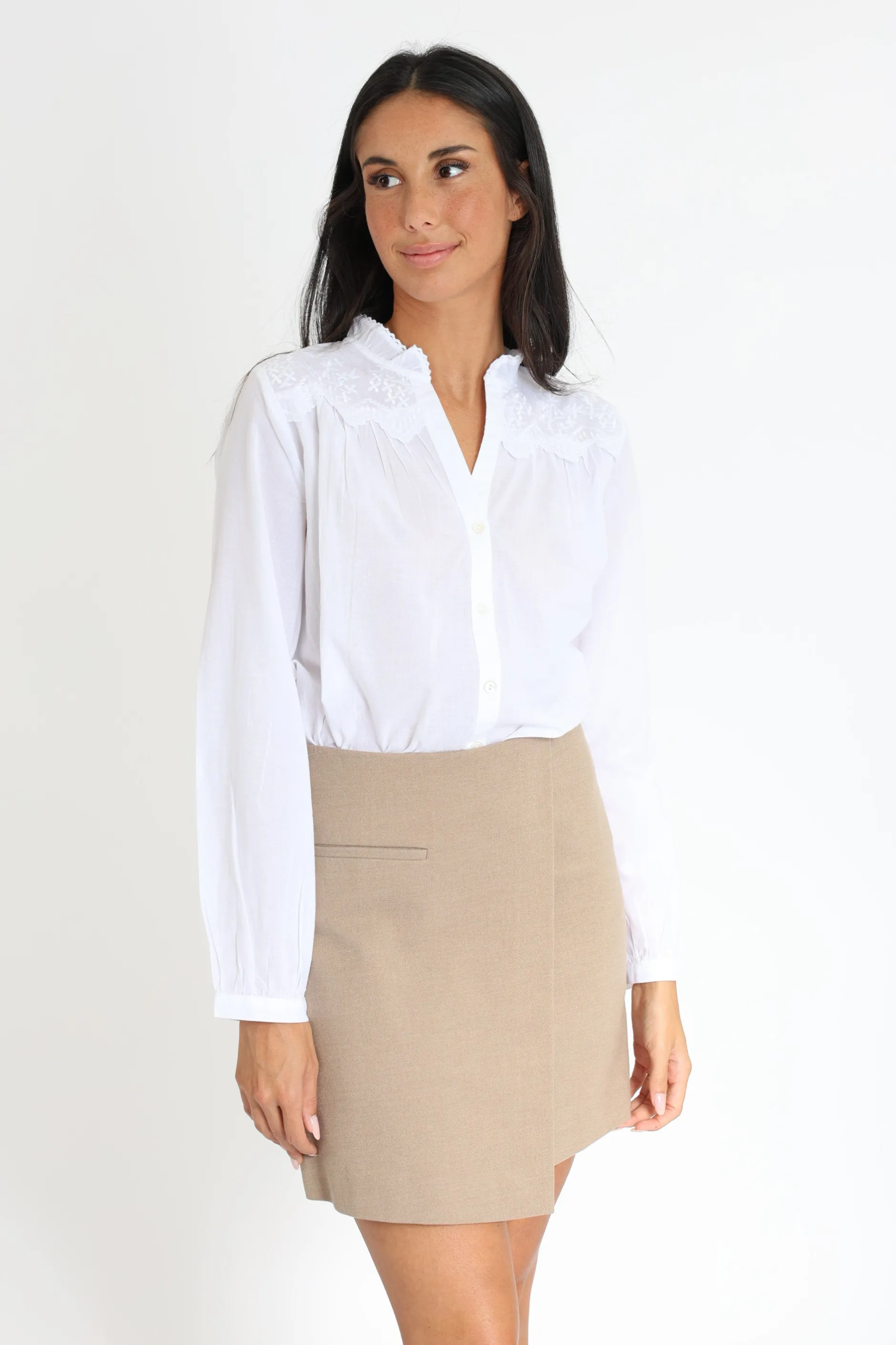 Sale KOOKAÏ BLOUSE CHEMISE CLEO Blanc