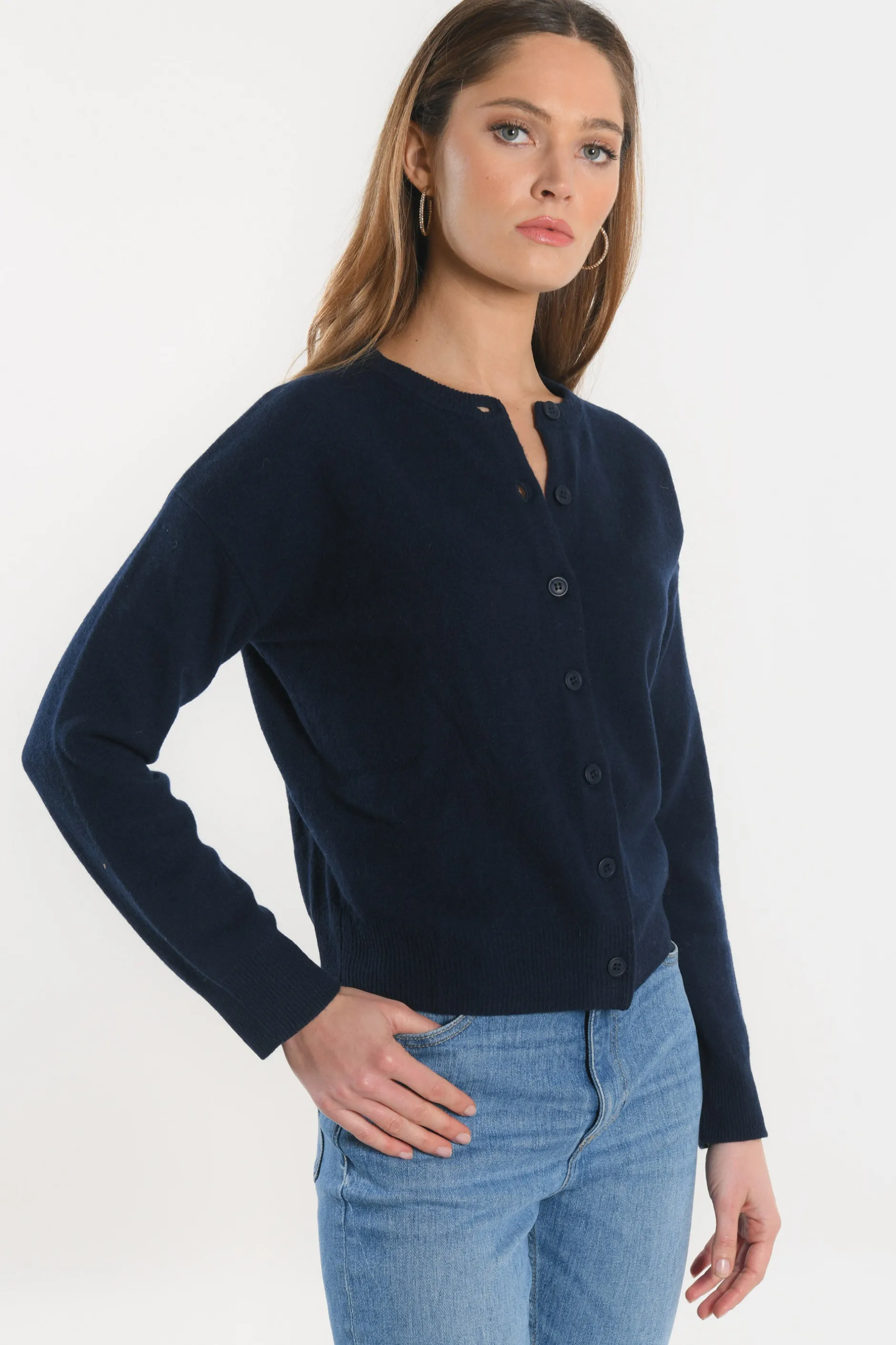 Fashion KOOKAÏ GILET ANITA Navy