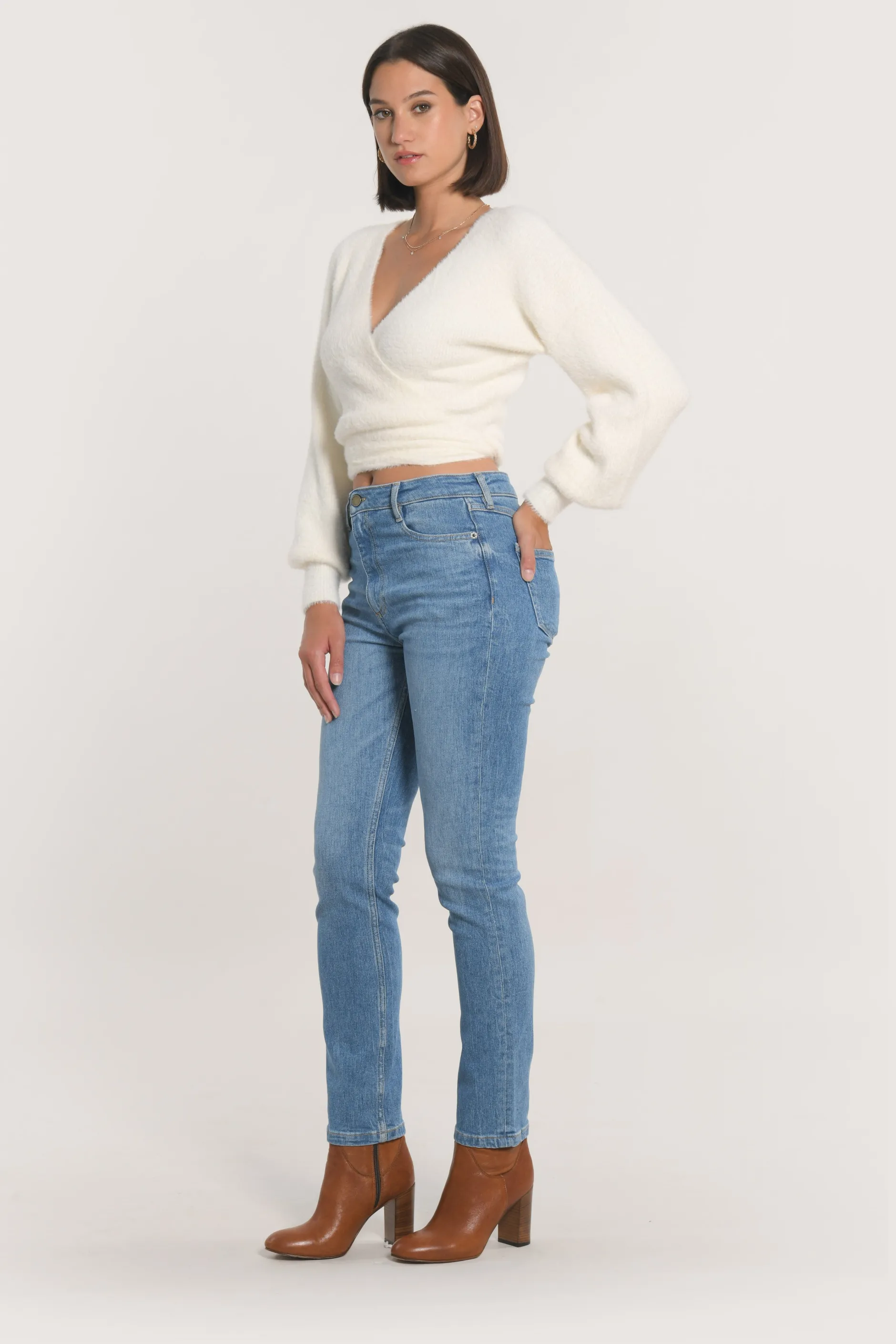Best Sale KOOKAÏ JEAN SLIM FELICITY SKY BLUE Skyblue