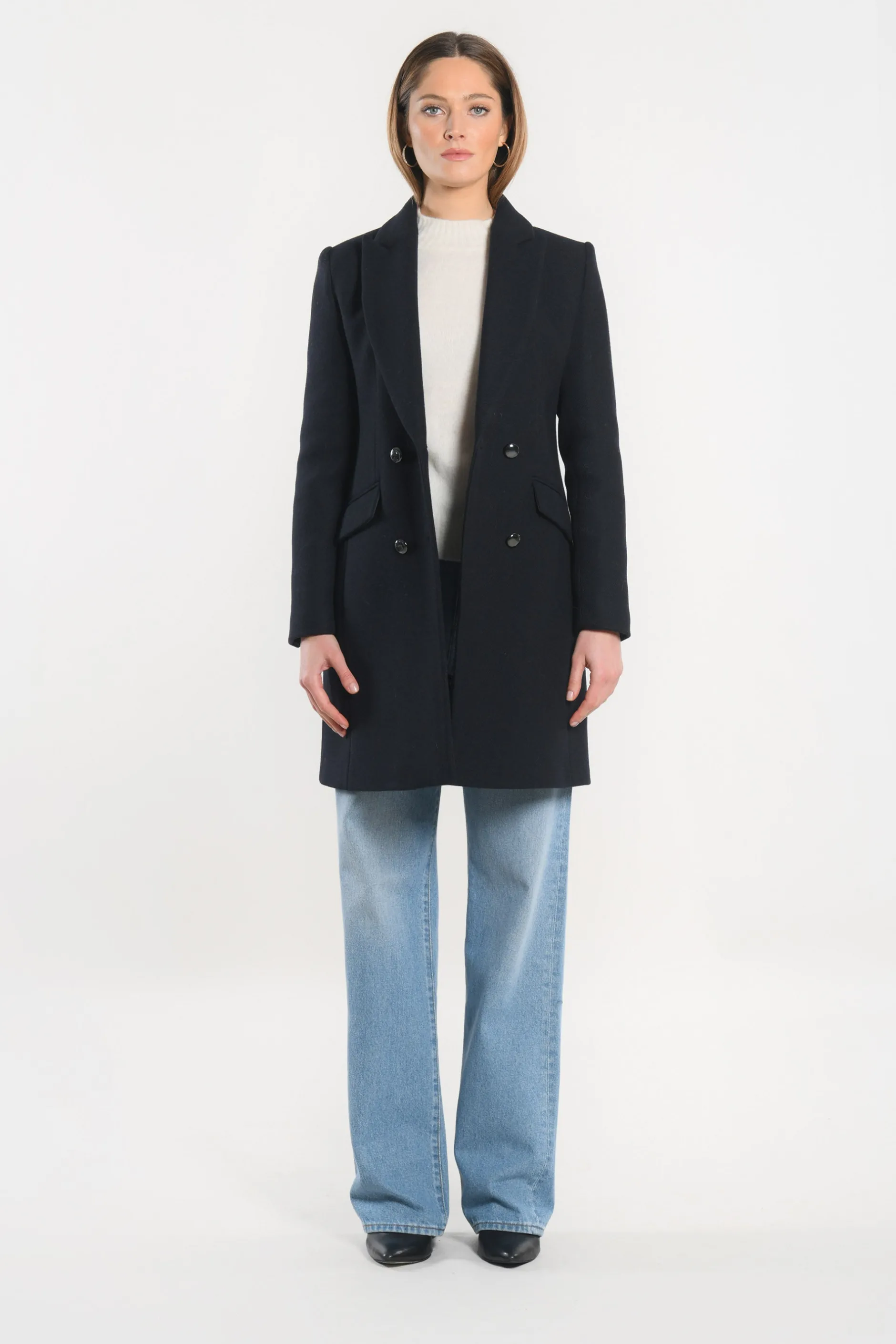 Outlet KOOKAÏ MANTEAU - GABY BIS - Marine