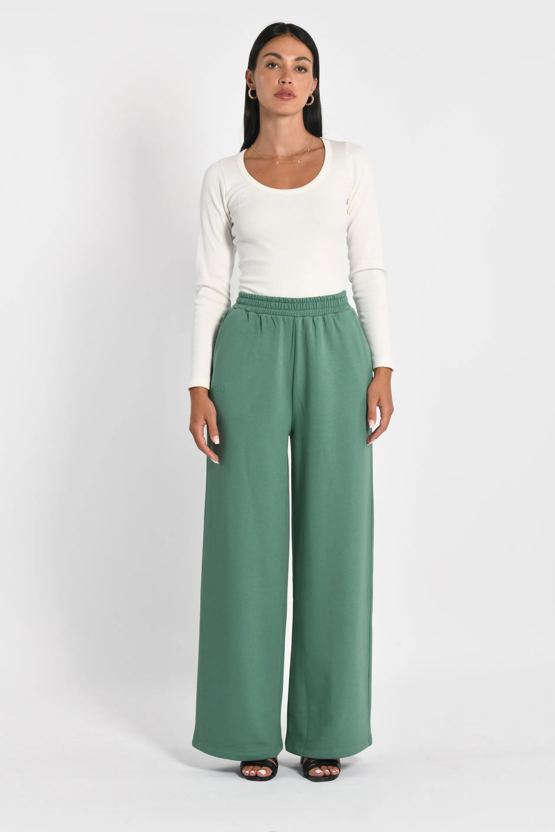 Cheap KOOKAÏ PANTALON JOGGING - SUZY - Green