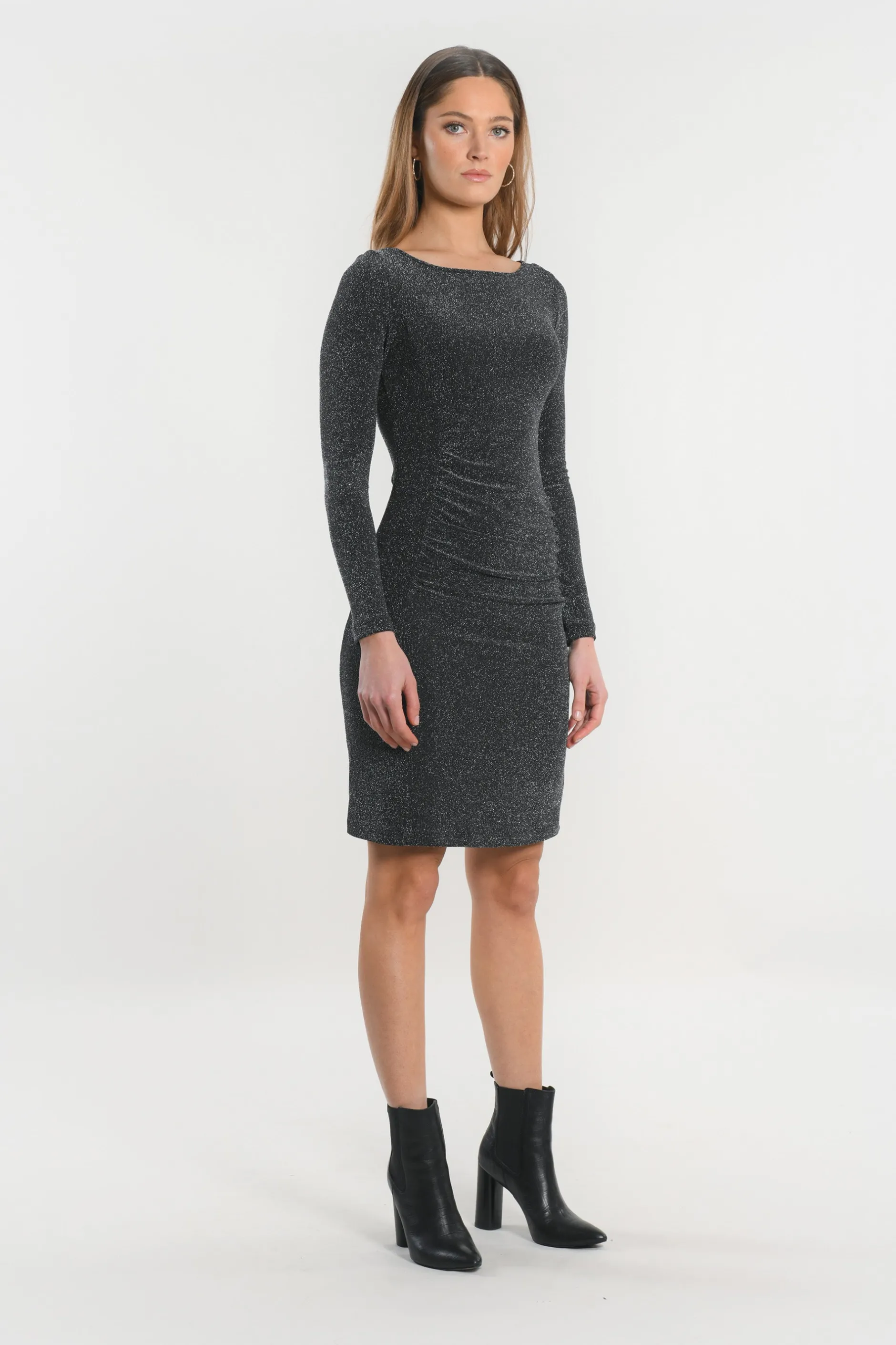 Clearance KOOKAÏ ROBE COURTE - SAYA - Gris