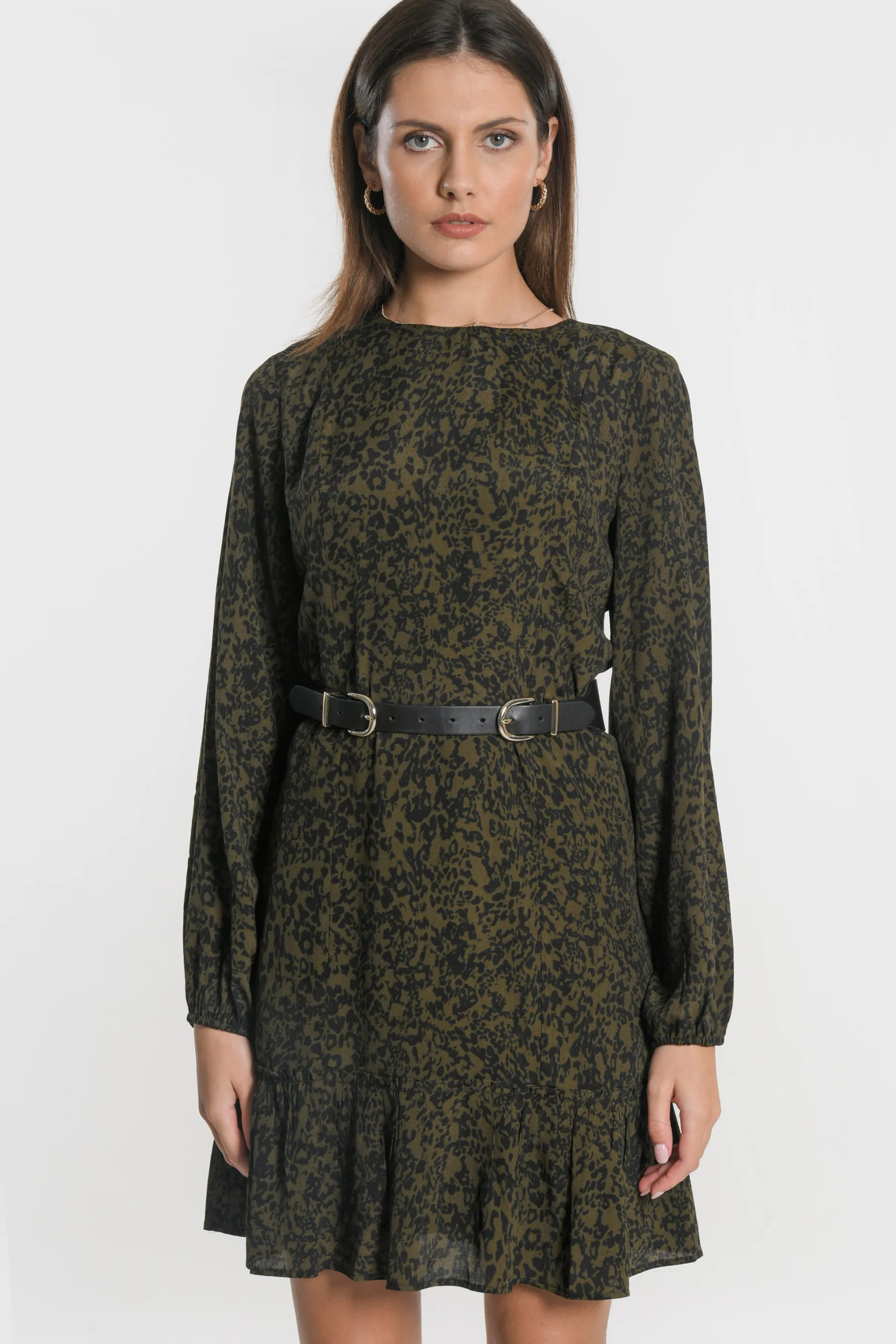 Best KOOKAÏ ROBE COURTE VITTORIA Kaki
