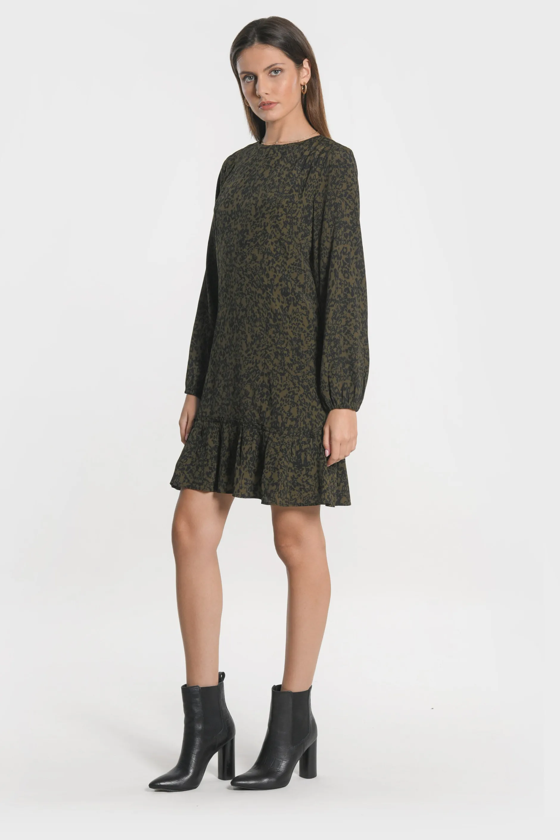 Best KOOKAÏ ROBE COURTE VITTORIA Kaki