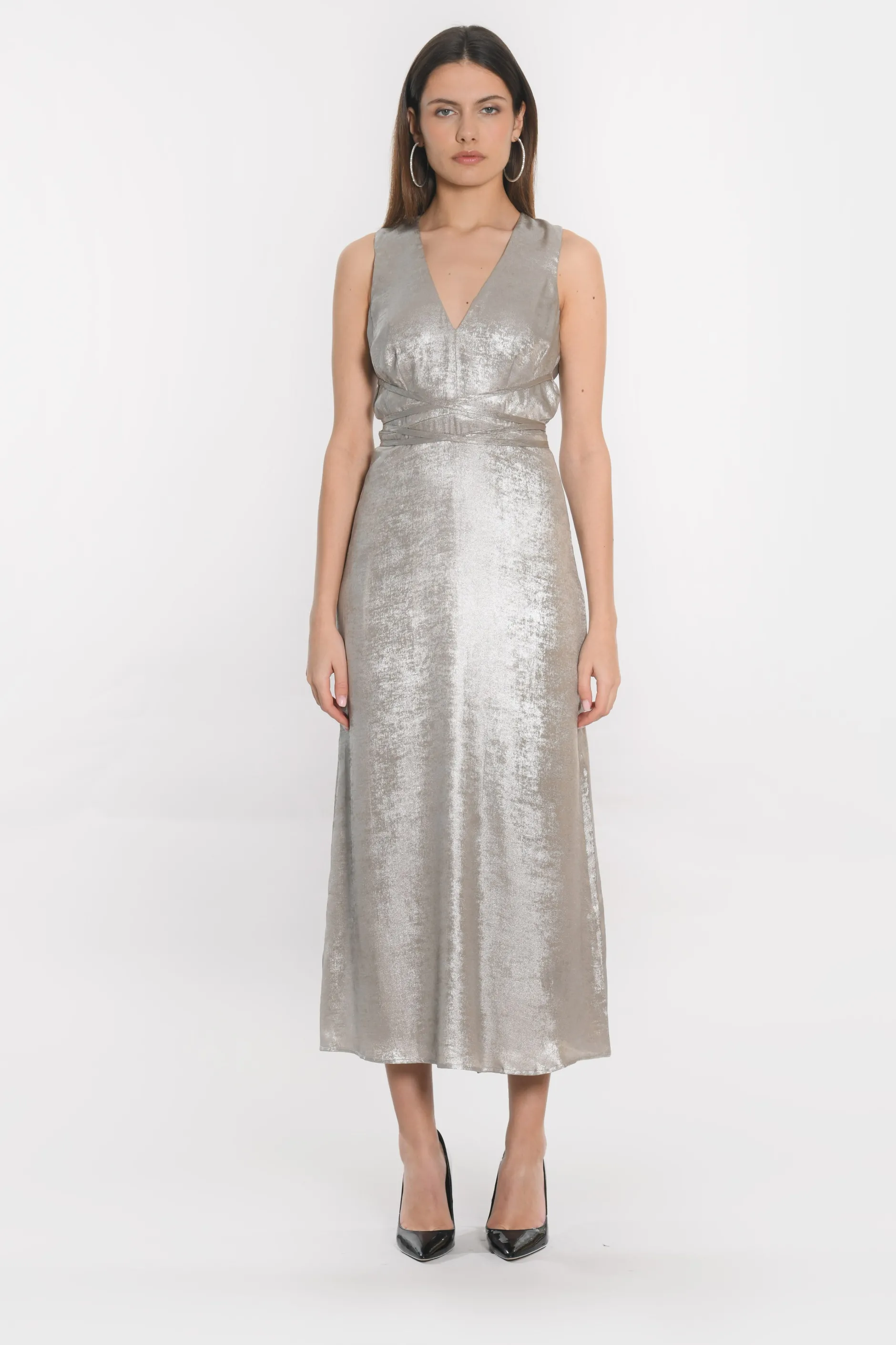 Fashion KOOKAÏ ROBE LONGUE - NATALIA - Champagne