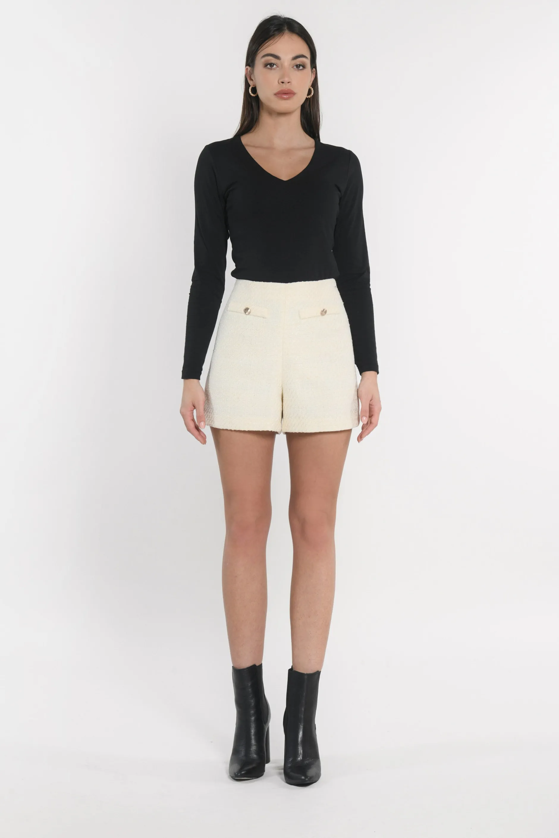 New KOOKAÏ SHORT HALLY Ecru