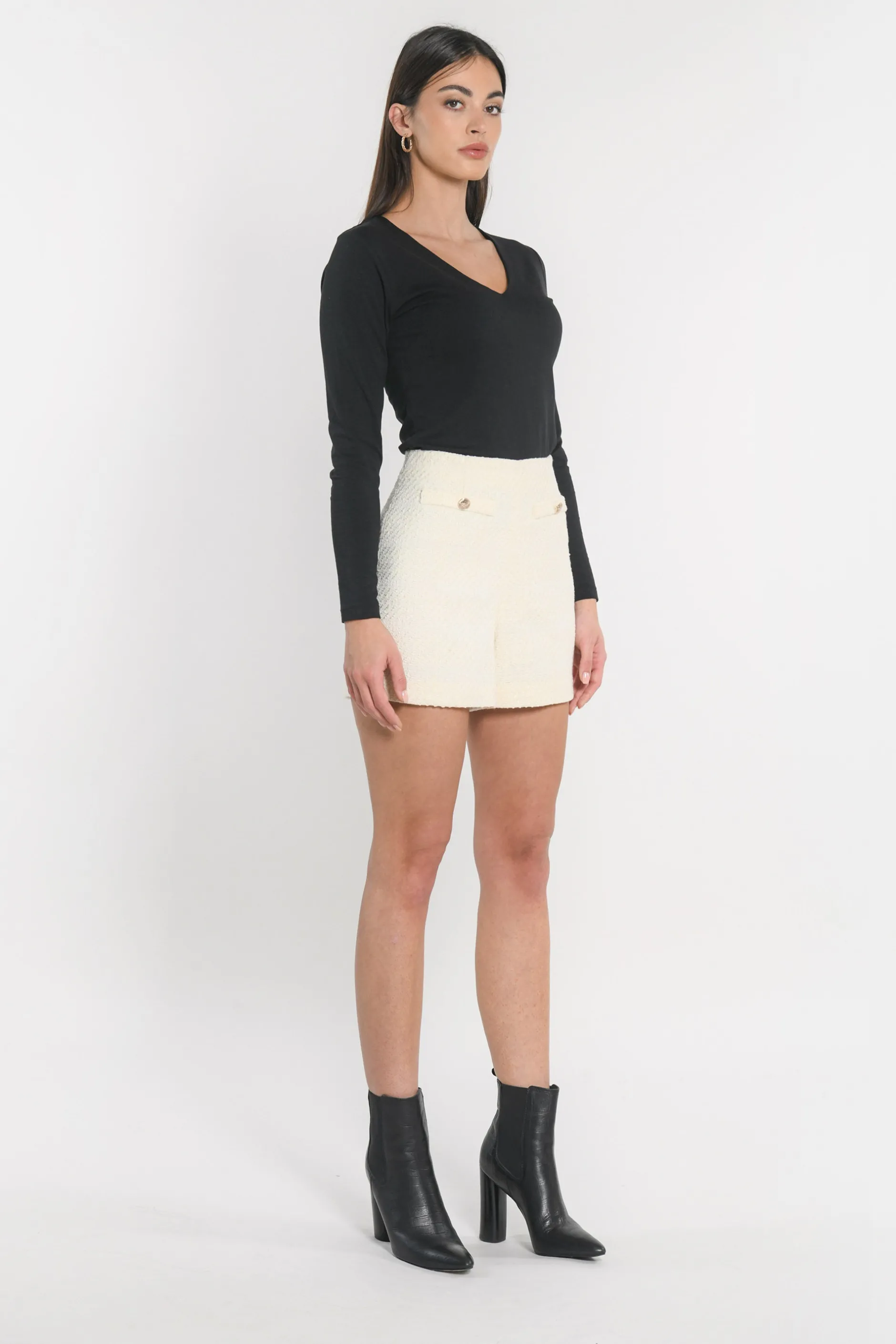 New KOOKAÏ SHORT HALLY Ecru