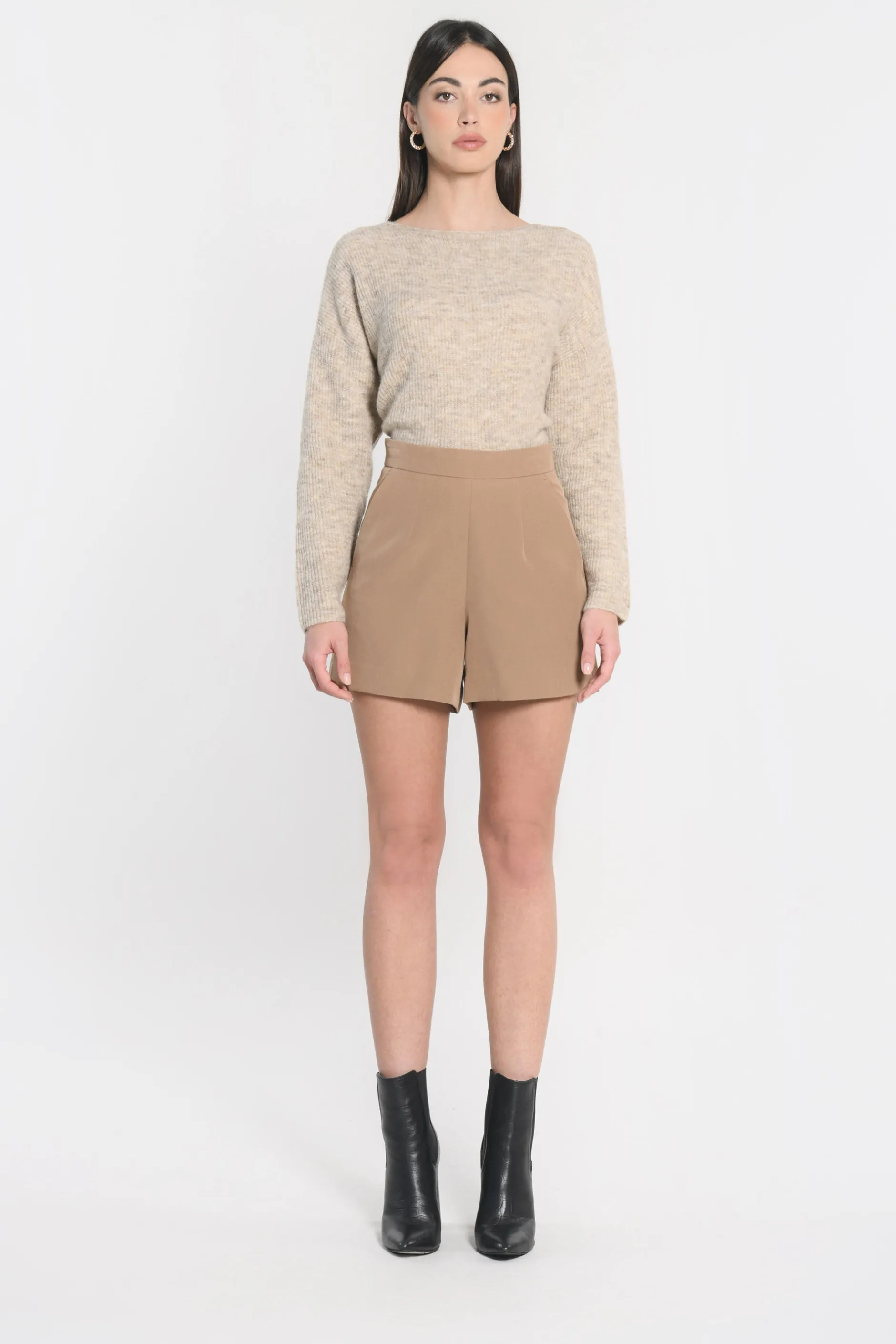 Cheap KOOKAÏ SHORT MATHILDA Macchiato