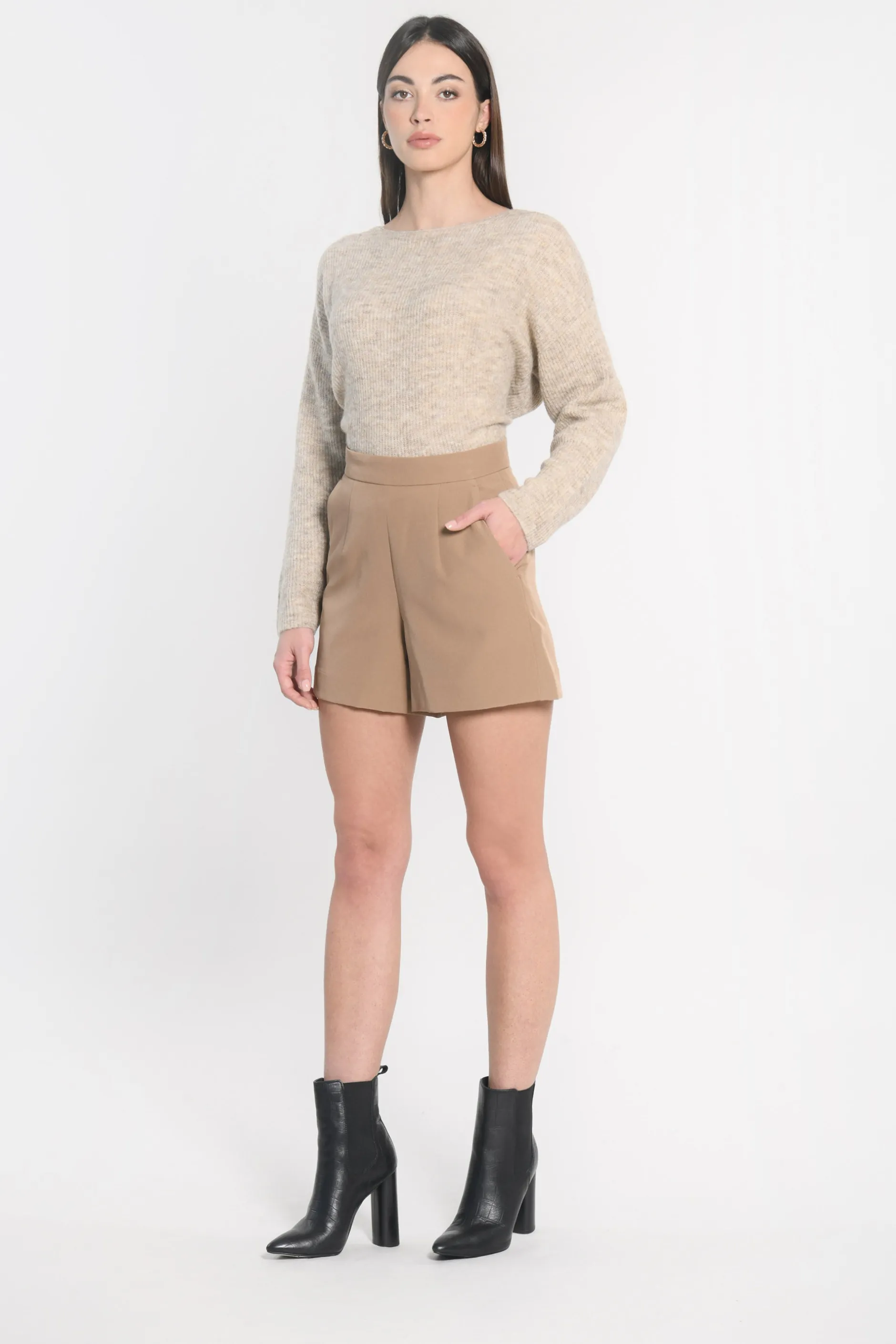 Cheap KOOKAÏ SHORT MATHILDA Macchiato