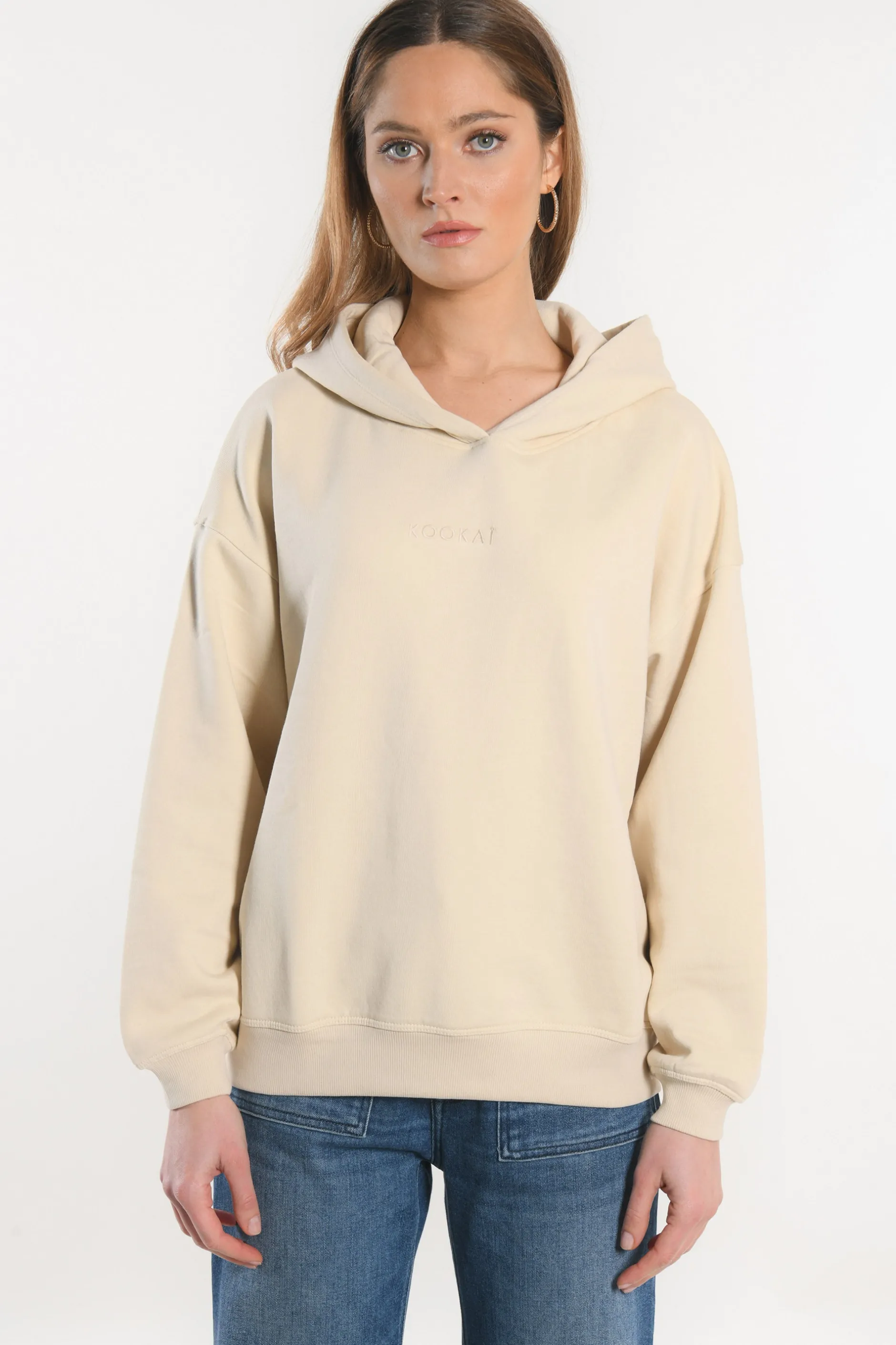 Fashion KOOKAÏ SWEAT A CAPUCHE - SUZY - Moonlight