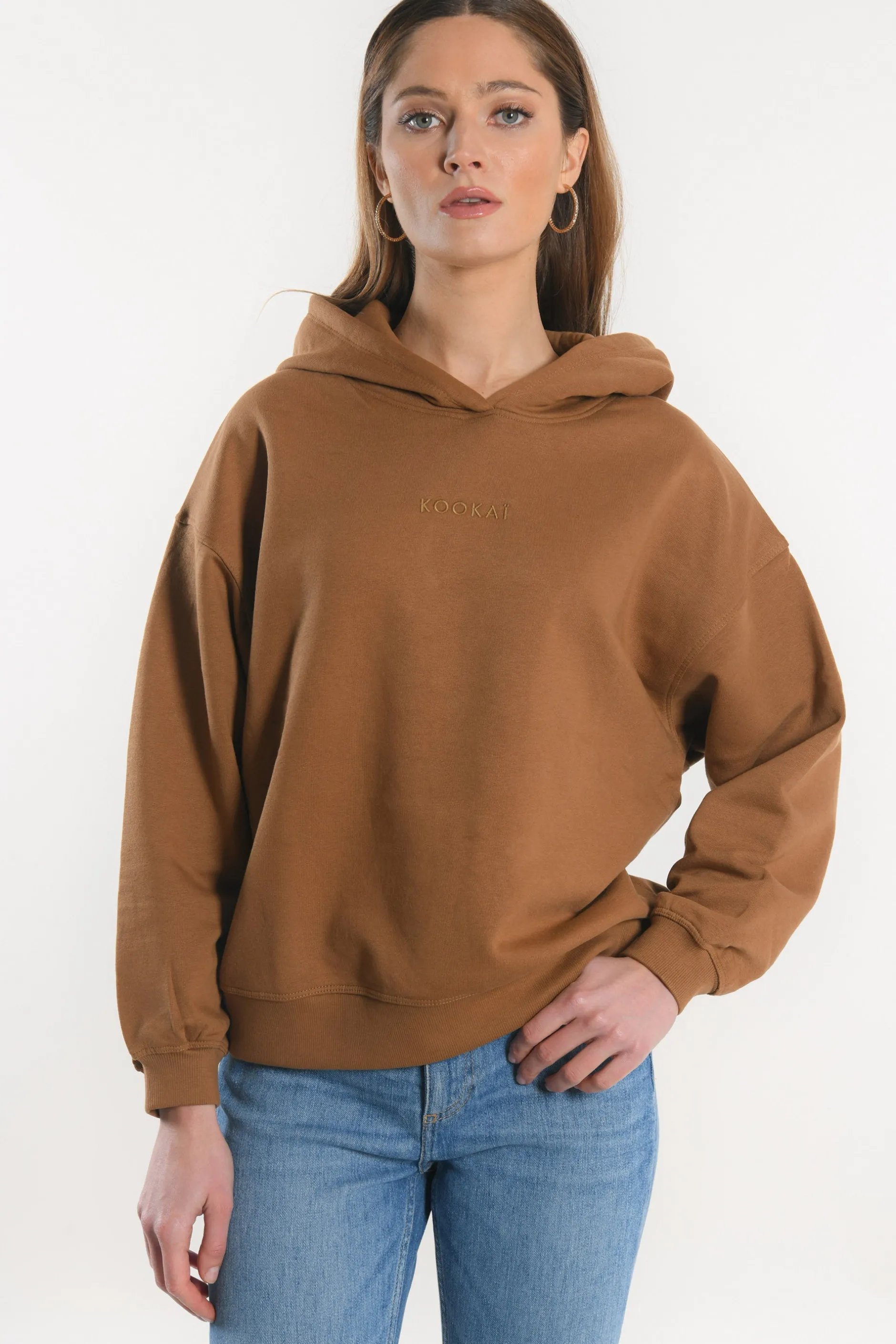 Cheap KOOKAÏ SWEAT A CAPUCHE - SUZY - Toast