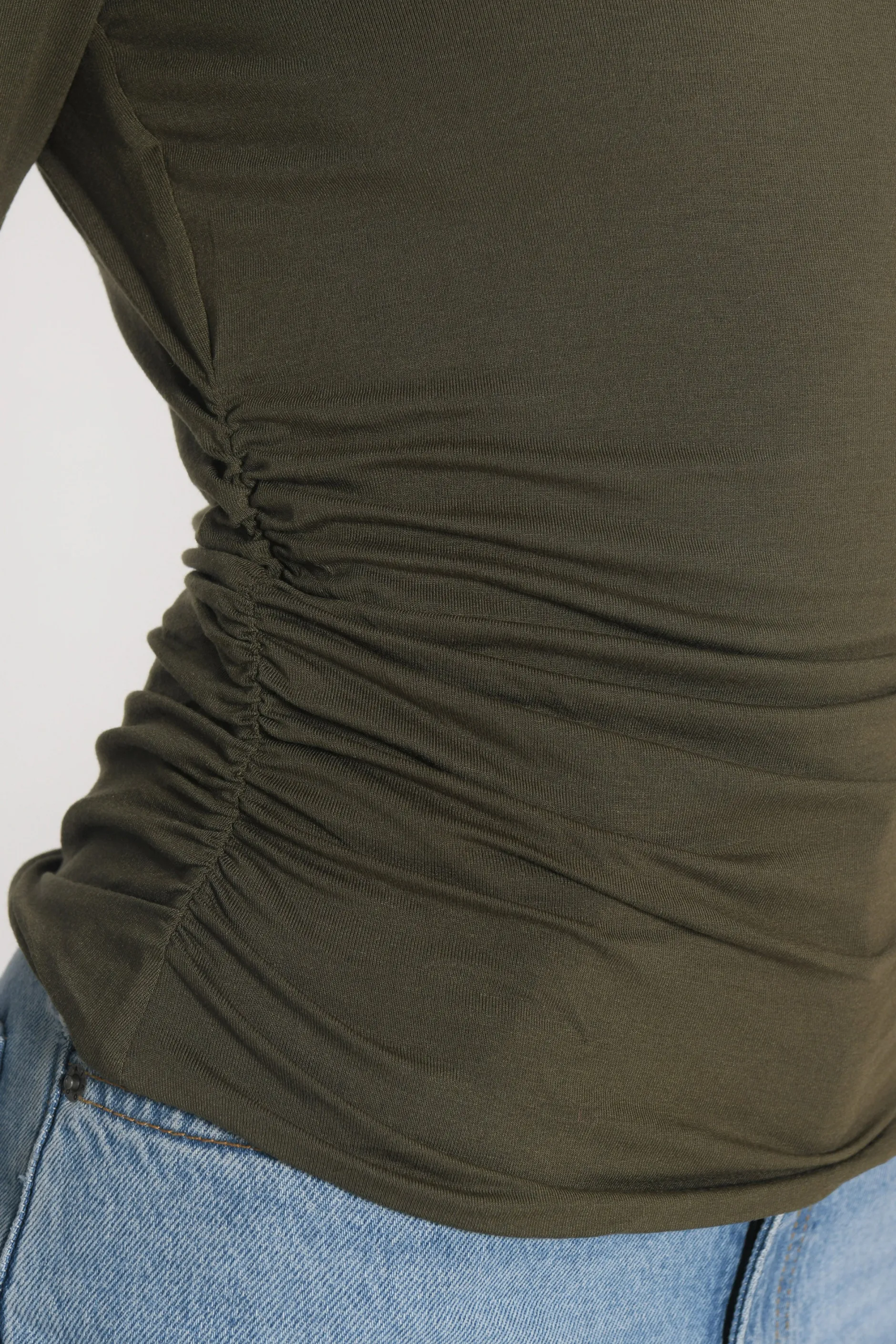 Outlet KOOKAÏ TEE SHIRT SIA Kaki