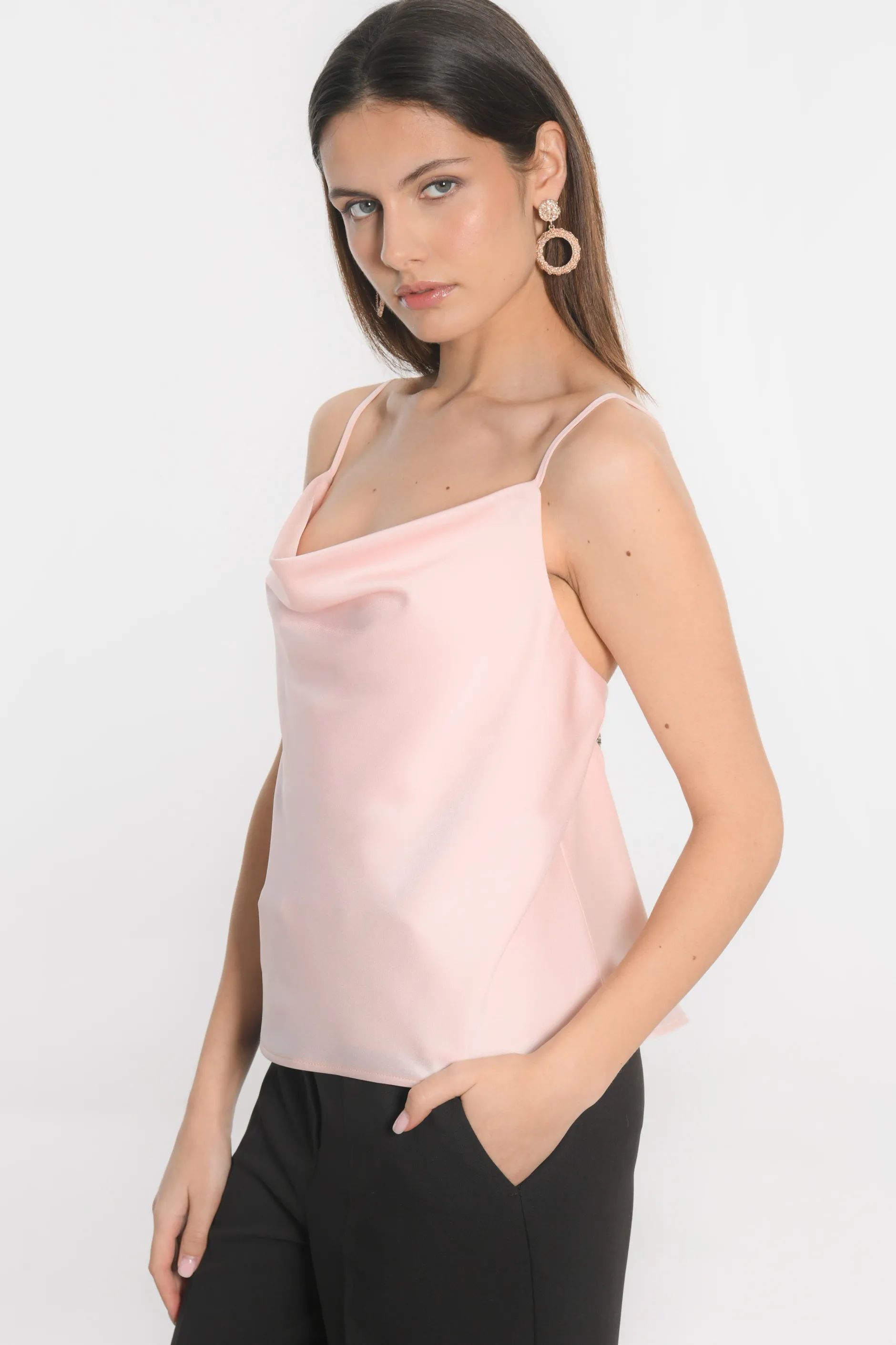 Fashion KOOKAÏ TOP - ALLEGRA - Rose